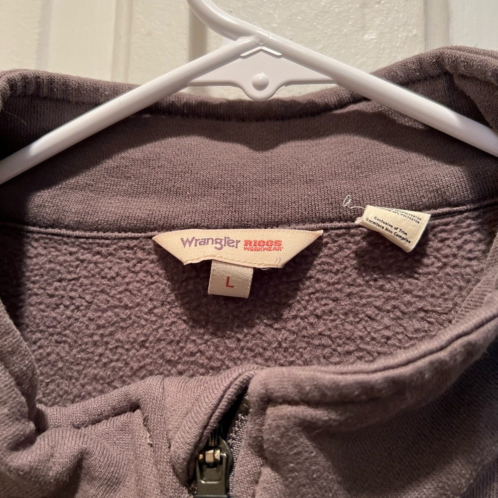Wrangler Gray Sweater/Jacket Gray Size Large - Picture 5 of 8